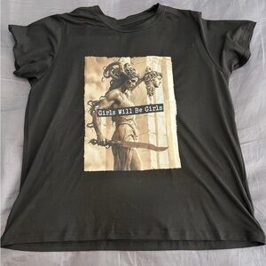 Black Graphic T-Shirt